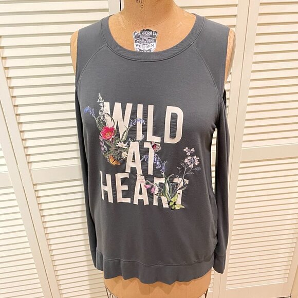 EXPRESS Women's Long Sleeve Cold Shoulder Top Size L - Picture 5 of 8